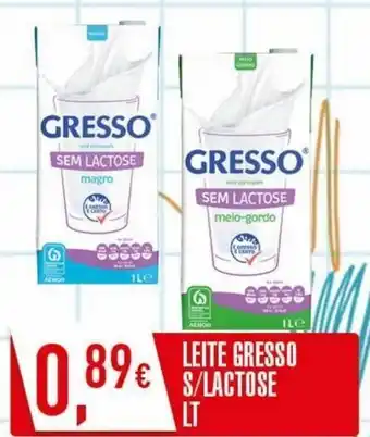 Miranda Supermercados Leite sem lactose gresso promoção