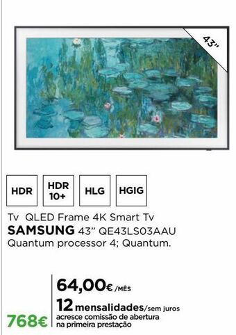 El Corte Inglés Smart tv samsung promoção