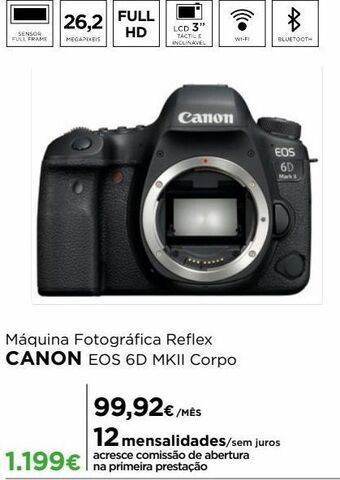 El Corte Inglés Câmera fotográfica canon promoção