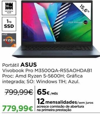 El Corte Inglés Notebook asus promoção