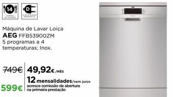 Lava louças aeg