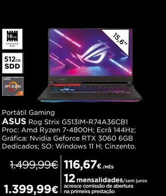 El Corte Inglés Portátil asus asus promoção
