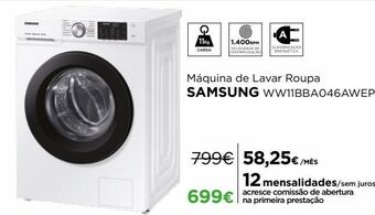 El Corte Inglés Máquina lavar roupa samsung promoção