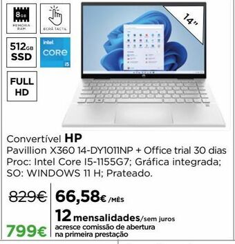 El Corte Inglés Notebook hp promoção