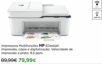 El Corte Inglés Impressora wireless hp promoção