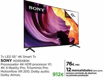 El Corte Inglés Smart tv sony promoção