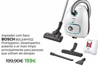 El Corte Inglés Aspirador com saco bosch promoção