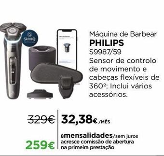 El Corte Inglés Máquina de barbear eléctrica philips promoção
