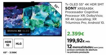 El Corte Inglés Smart tv sony promoção