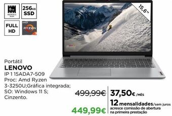 El Corte Inglés Notebook lenovo promoção