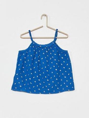 Kiabi Top com alças finas promoção