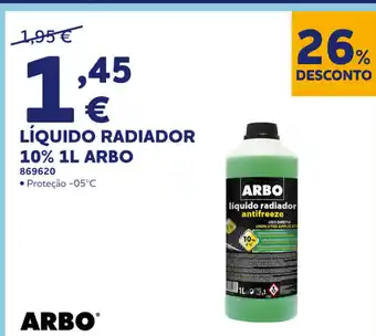 Líquido Radiador 10% 1L Arbo