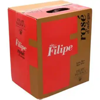 Vinho rosé filipe palhoca bag-in-box 1.5l
