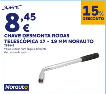 Chave Desmonta Rodas Telescópica 17-19mm Norauto
