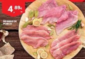 Continente Bifanas de Porco 1kg promoção