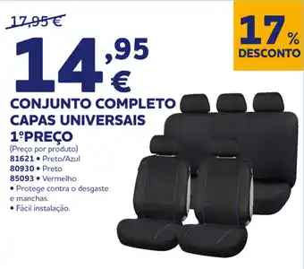 Conjunto Completo Capas Universais