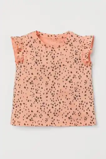 H&M Camisola com mangas de folho promoção