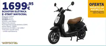 Norauto Scooter Elétrica E-Start Wayscral promoção