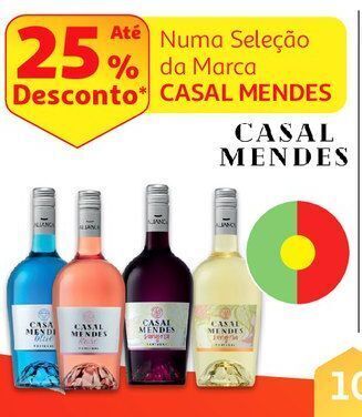 Auchan Vinho branco casal mendes promoção