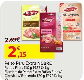 Auchan Fiambre perna extra nobre promoção