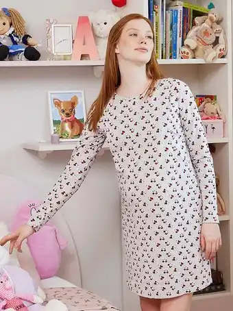 Camisa de dormir de maternidade minnie mouse - prénatal