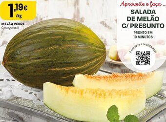 Intermarché Melao verde 1kg promoção