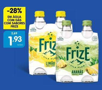Minipreço Água com sabor frize promoção