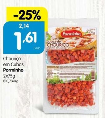 Minipreço Chouriço porminho promoção