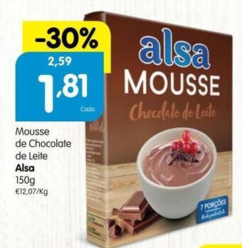 Minipreço Mousse de chocolate alsa promoção