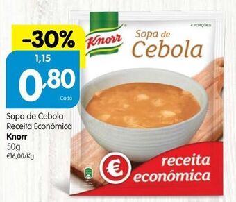 Minipreço Sopa knorr promoção