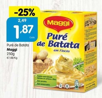 Minipreço Purê de batatas maggi promoção