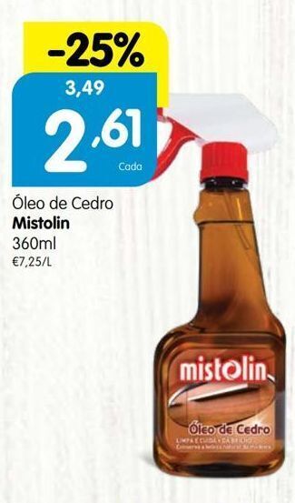Minipreço Limpadores mistolin promoção