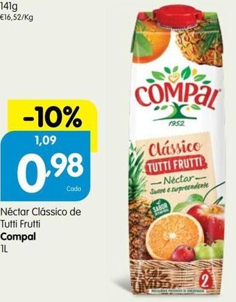 Minipreço Néctar compal promoção