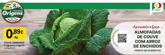 Intermarché Couve Lombardo 1kg promoção