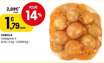 Intermarché Cebola promoção