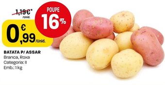 Intermarché Batata p/ Assar promoção