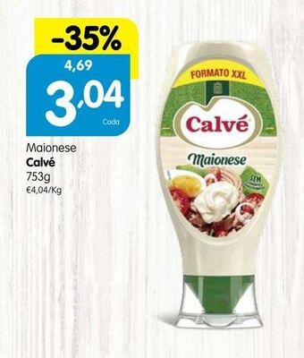 Minipreço Maionese calvé promoção