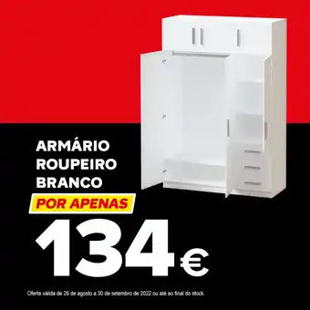 Brico Depôt Armario roupeiro Branco promoção