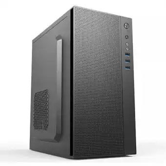 Caixa micro-atx netch master silent r1 usb 3.2 com fonte 500w