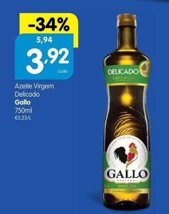 Minipreço Azeite extravirgem gallo promoção