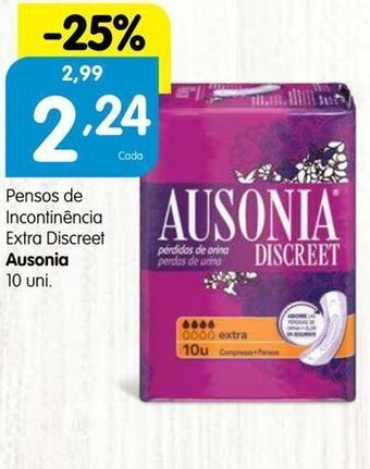 Minipreço Incontinência ausonia promoção