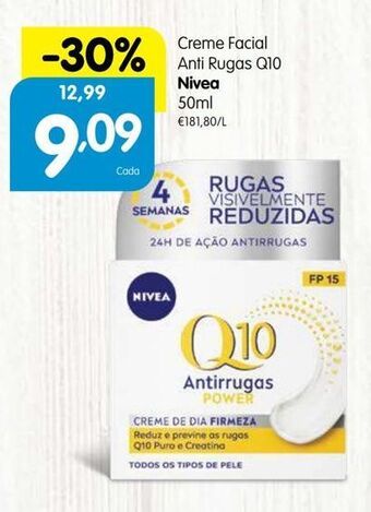 Minipreço Creme anti rugas nivea promoção