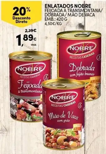 Continente Bom dia Feijoada nobre promoção