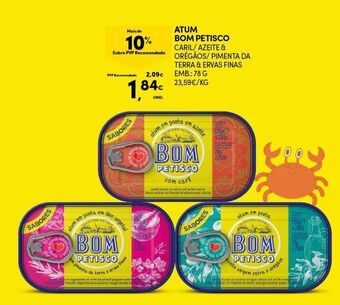 Atum em lata bom petisco