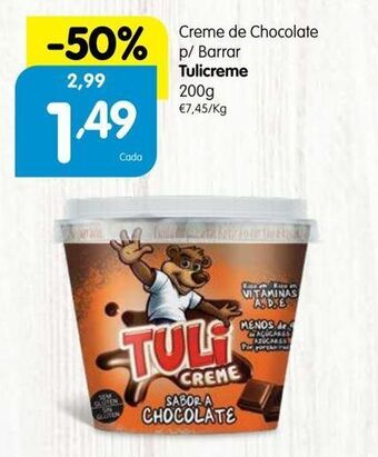 Creme de chocolate tulicreme
