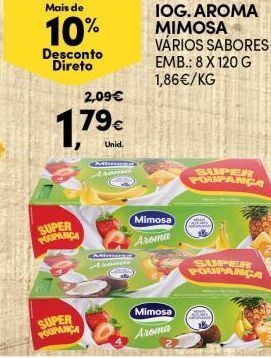 Continente Bom dia Iogurte mimosa promoção