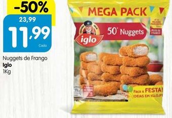 Nuggets de frango iglo