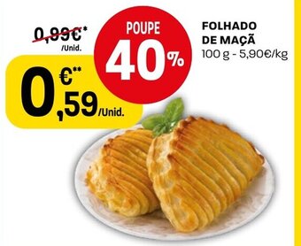 Intermarché Folhado de Maca 100g promoção