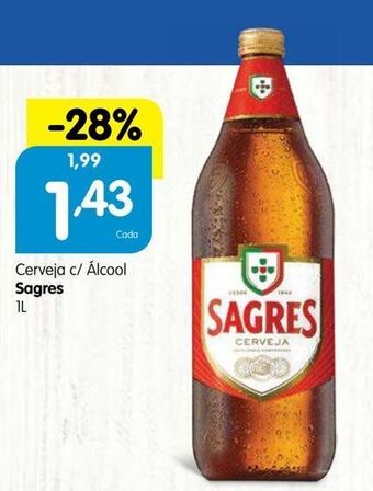 Minipreço Cerveja sagres promoção