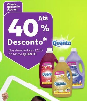 Auchan Amaciador concentrado quanto promoção